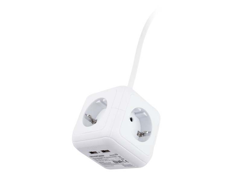 SILVERCREST® Steckdosenwürfel mit USB-Ports Fabrik Onlineshop