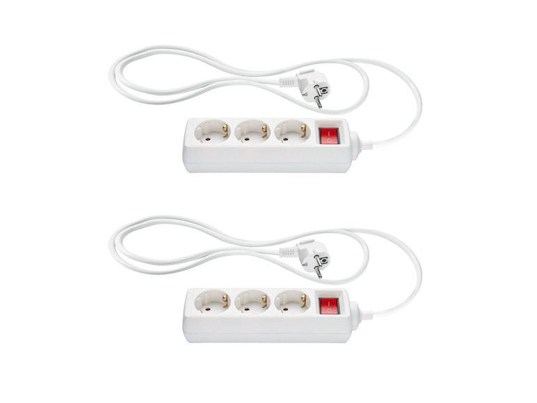 SILVERCREST® Steckdosenleiste 2x 3-fach / 1x 9-fach Sonderangebot