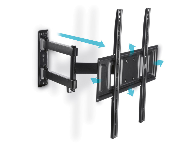 SILVERCREST® »STVWH35 A1« TV Wandhalterung mit Wasserwaage schwenk- und neigbar 32 - 65 Zoll Günstig kaufen