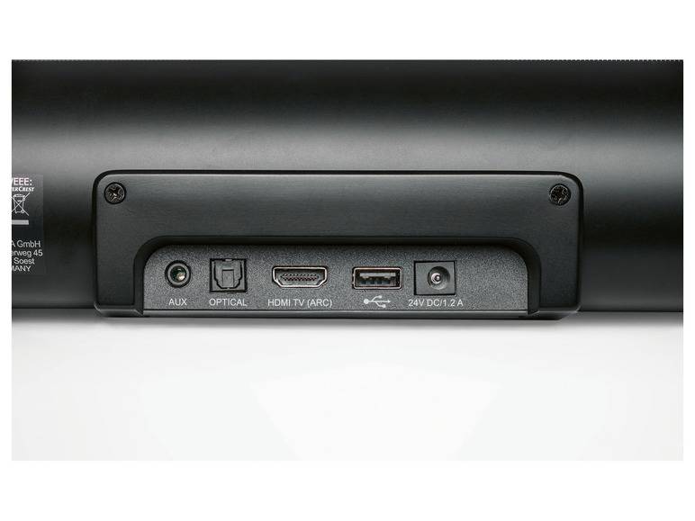 SILVERCREST® Soundbar Stereo 2.0 »SSB 30 B1«, 2x 15 W RMS Flash Sale