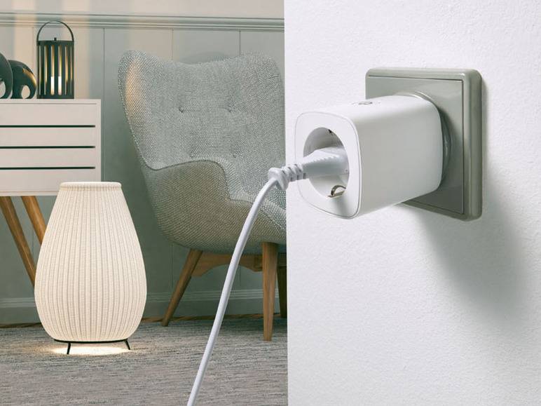 SILVERCREST® 3er-Set Steckdosen Zwischenstecker, »Zigbee Smart Home« mit Energiezähler Begrenztes Angebot