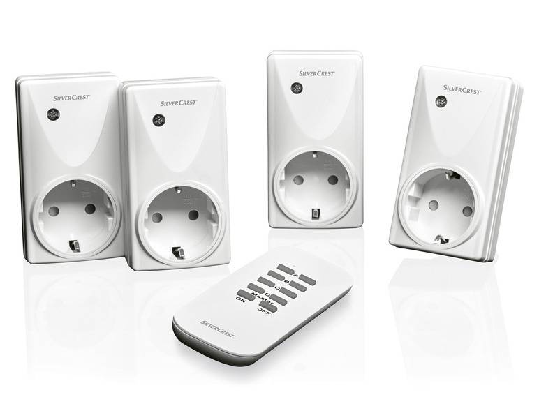 SILVERCREST® Funksteckdosen-Set, mit Fernbedienung, 5-/ 3-teilig Valentinstagsangebot