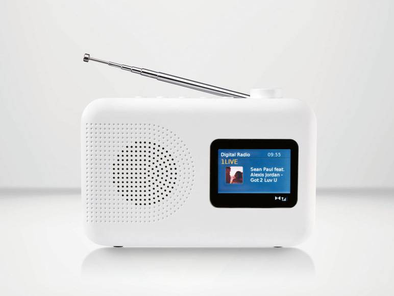 SILVERCREST® DAB+ / UKW Radio »SDABC 1 A1« mit Weckfunktion Jubiläumsangebot