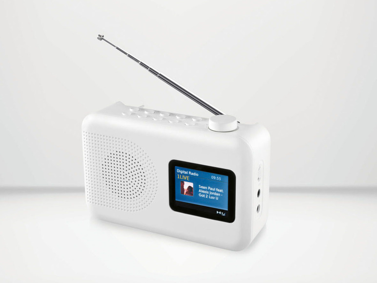 SILVERCREST® DAB+ / UKW Radio »SDABC 1 A1« mit Weckfunktion Jubiläumsangebot