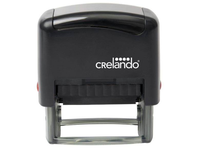 crelando® Büro- und Adressstempel, zum Selbersetzen Kauf eins, bekomm eins gratis