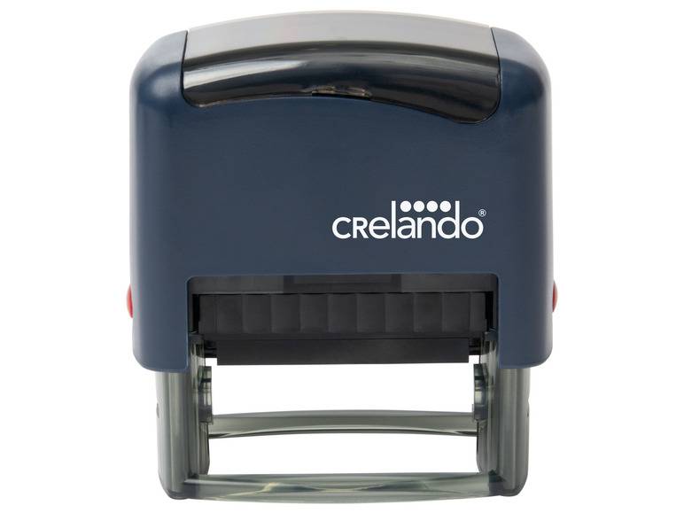 crelando® Büro- und Adressstempel, zum Selbersetzen Kauf eins, bekomm eins gratis