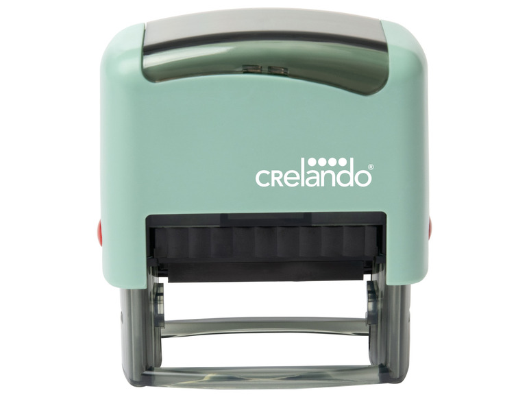 crelando® Büro- und Adressstempel, zum Selbersetzen Kauf eins, bekomm eins gratis