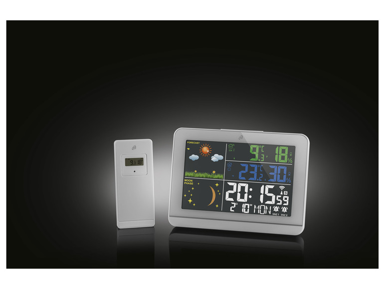 AURIOL® Funkwetterstation, mit Farbdisplay Tägliche Deals