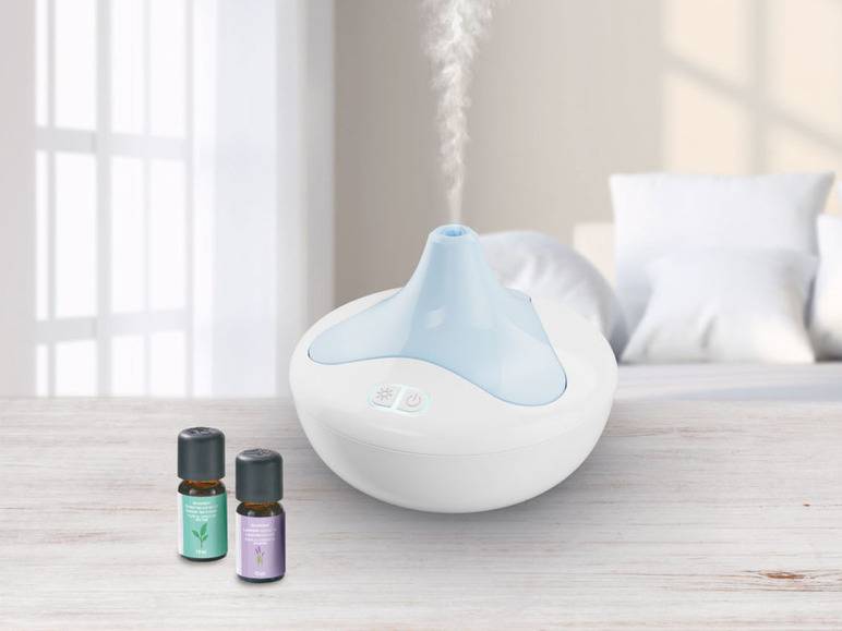 SILVERCREST® PERSONAL CARE Ultraschall Aroma-Diffuser »SAD 12 E4/F5«, mit Aroma-Ölen Bis zu 65% Rabatt