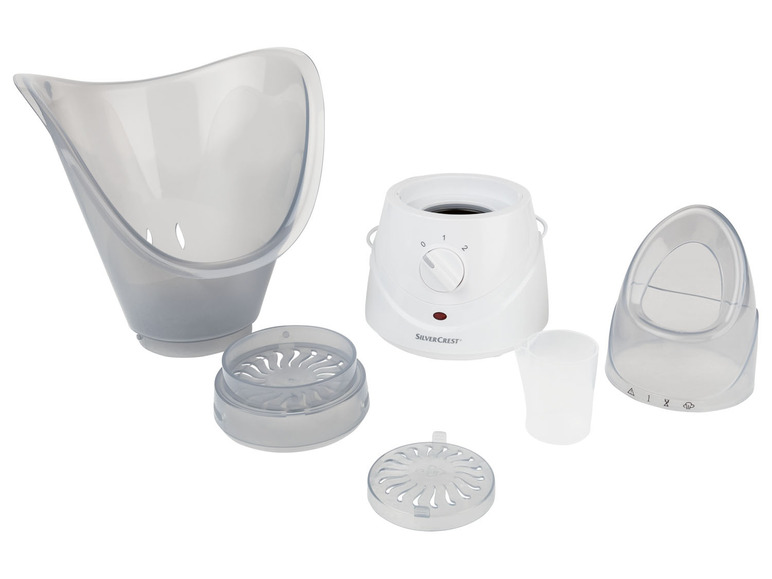 SILVERCREST® PERSONAL CARE Gesichtssauna »SGS 100 B1«, 2 Aufsätze Nur noch ein Tag übrig