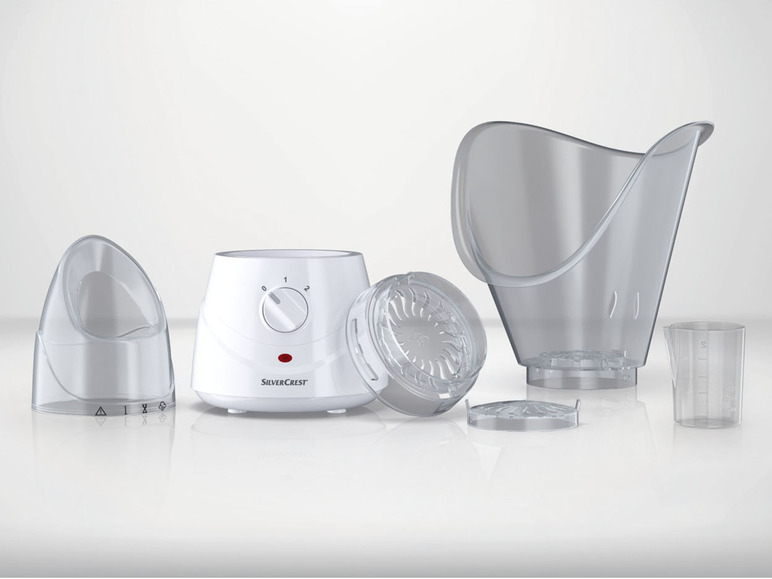 SILVERCREST® PERSONAL CARE Gesichtssauna »SGS 100 B1«, 2 Aufsätze Nur noch ein Tag übrig