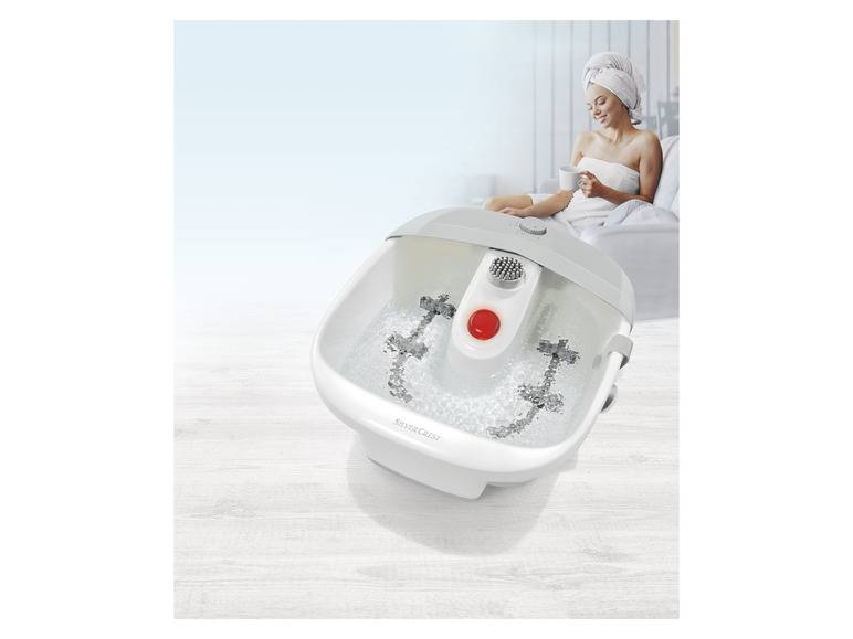 SILVERCREST® PERSONAL CARE Fußsprudelbad, »SFB 80 A2« 3 Pediküre-Aufsätze 50% Rabatt für begrenzte Zeit
