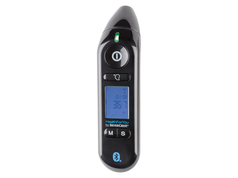 SILVERCREST® PERSONAL CARE Multifunktionsthermometer SFT 81, mit App Limitierter Zeitrabatt