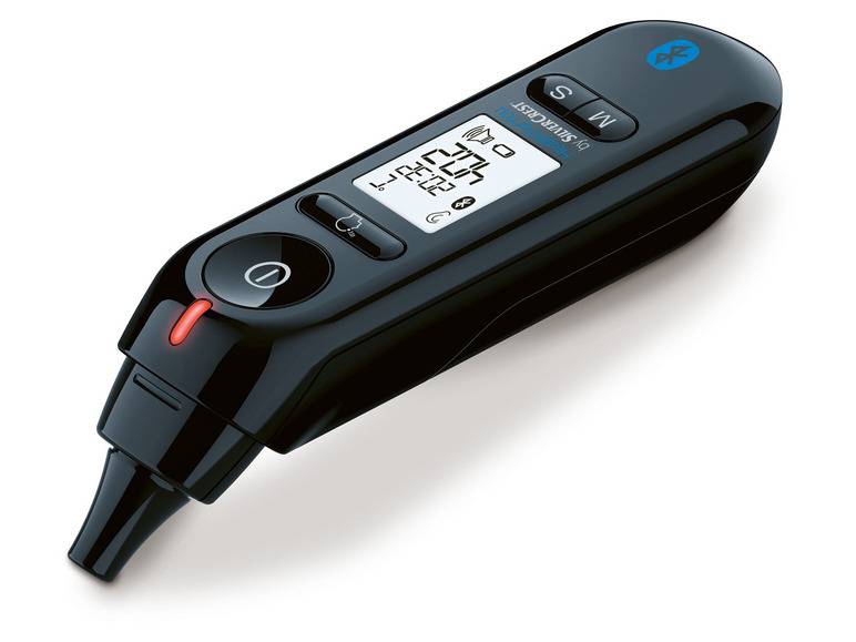 SILVERCREST® PERSONAL CARE Multifunktionsthermometer SFT 81, mit App Limitierter Zeitrabatt