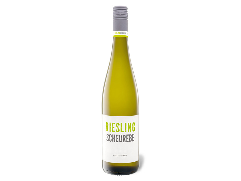 Riesling Scheurebe Nahe QbA halbtrocken, Weißwein 2023 Lagerräumung
