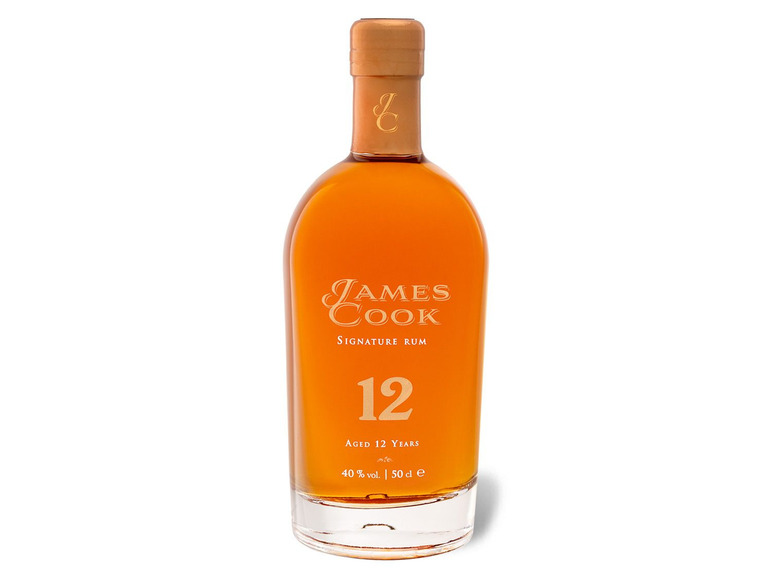 JAMES COOK Signature Rum 12 Jahre 40% Vol Tiefpreis