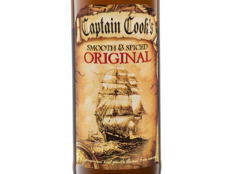 JAMES COOK Captain Cook´s Smooth & Spiced (Rum-Basis) 35% Vol Begrenzte Freigabe