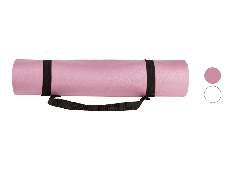 CRIVIT Yogamatte 180 x 60 cm, mit Tragegurt Nur noch ein Tag übrig