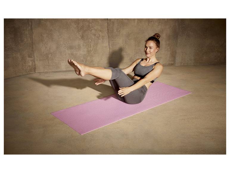 CRIVIT Yogamatte 180 x 60 cm, mit Tragegurt Nur noch ein Tag übrig