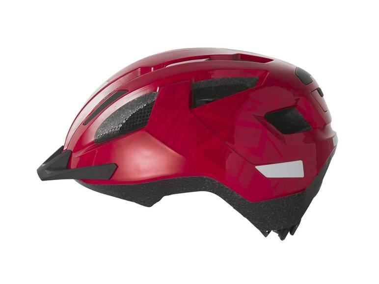 CRIVIT Kinder-Fahrradhelm, mit abnehmbarem Rücklicht Kostenloser Versand international