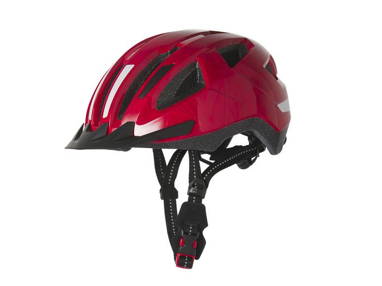 CRIVIT Kinder-Fahrradhelm, mit abnehmbarem Rücklicht Kostenloser Versand international