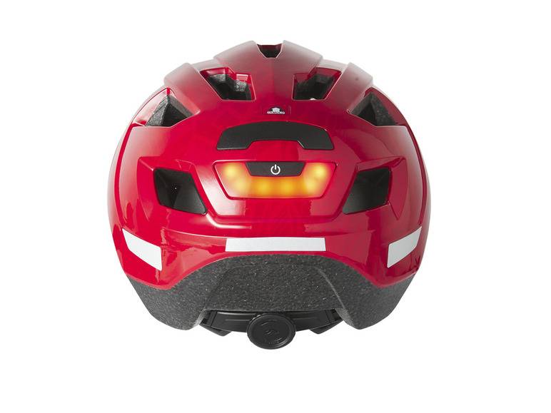 CRIVIT Kinder-Fahrradhelm, mit abnehmbarem Rücklicht Kostenloser Versand international