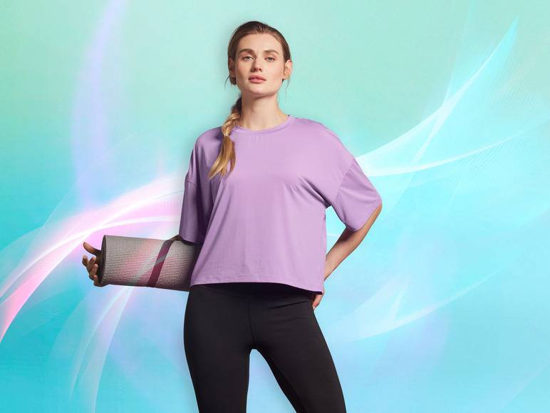 CRIVIT Damen Funktionsshirt mit dynamischer Kühltechnologie Begrenzt auf 3 Tage