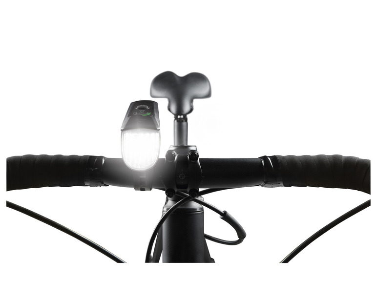 CRIVIT LED-Fahrradleuchten-Set, selbstabblendend Speichern exportieren