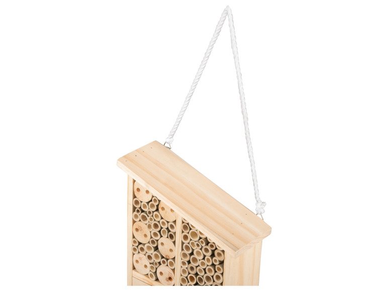 zoofari® Bienen- und Insektenhotel, mit Aufhängekordel Limitierter Zeitrabatt