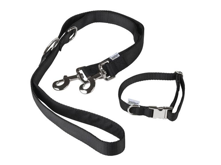 zoofari® Hundehalsband mit Hundeleine Kauf eins, bekomm eins gratis