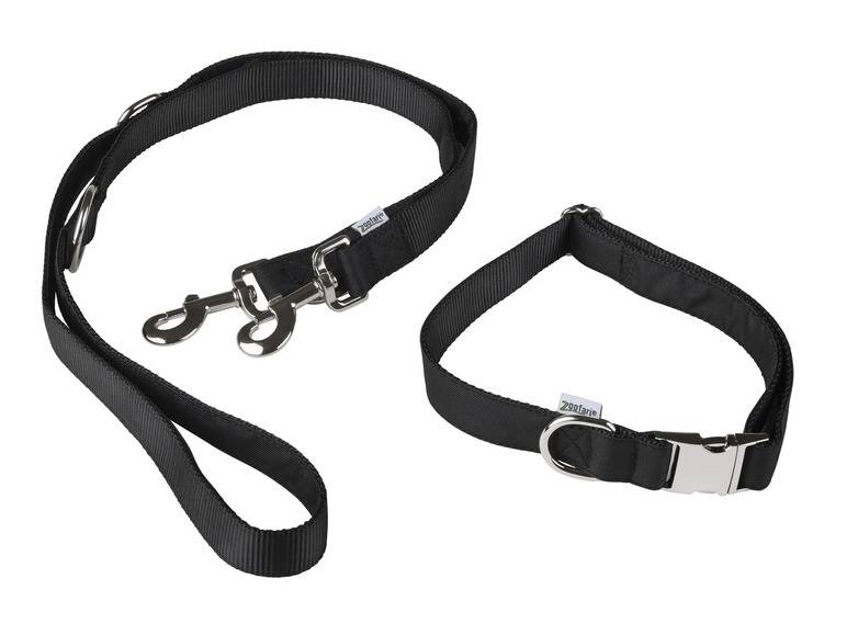zoofari® Hundehalsband mit Hundeleine Kauf eins, bekomm eins gratis