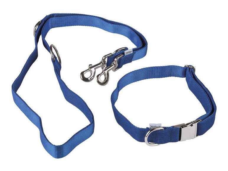 zoofari® Hundehalsband mit Hundeleine Kauf eins, bekomm eins gratis