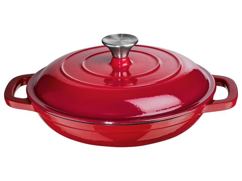 ERNESTO® Gusseisen-Schmorpfanne, Ø 26 cm Sonderangebot