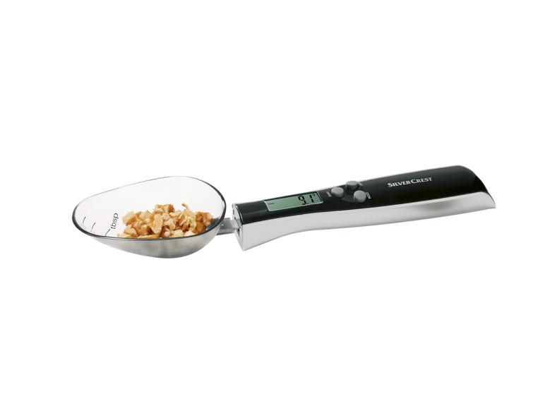 SILVERCREST® KITCHEN TOOLS Digitale Löffelwaage, spülmaschinengeeignet Jubiläumsangebot