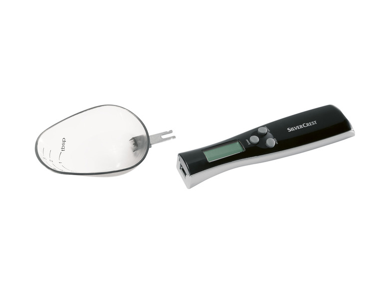 SILVERCREST® KITCHEN TOOLS Digitale Löffelwaage, spülmaschinengeeignet Jubiläumsangebot