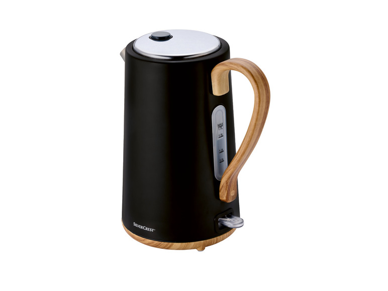 SILVERCREST® KITCHEN TOOLS Wasserkocher SWKH 3000 B2, mit 360°-Drehsockel Lagerräumung
