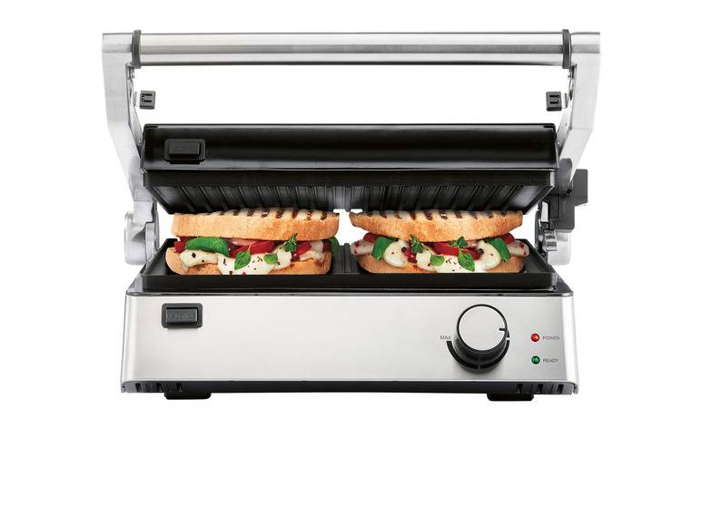 SILVERCREST® KITCHEN TOOLS 3-in-1: Kontaktgrill »SKGE 2000 D3«, 29 x 26 cm Bestseller