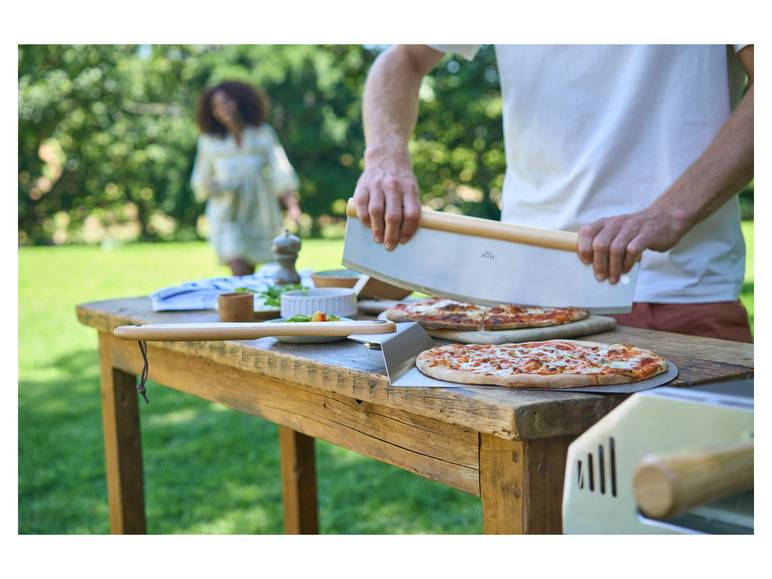 GRILLMEISTER Pizzaschieber \ Pizzaschneider Sonderangebote