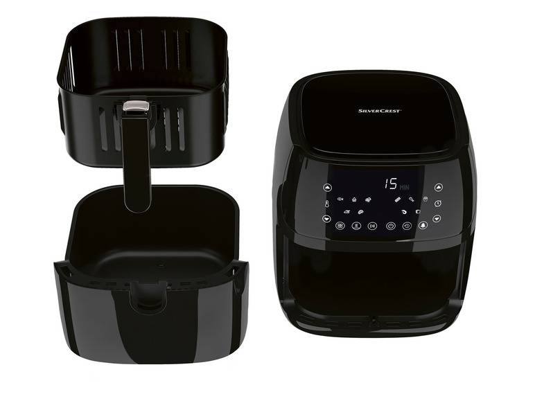 SILVERCREST® KITCHEN TOOLS Digitale Heißluft-Fritteuse XL, »SHFD 2150 A2« 2150 W Super Sparpreis