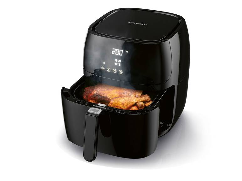 SILVERCREST® KITCHEN TOOLS Digitale Heißluft-Fritteuse XL, »SHFD 2150 A2« 2150 W Super Sparpreis