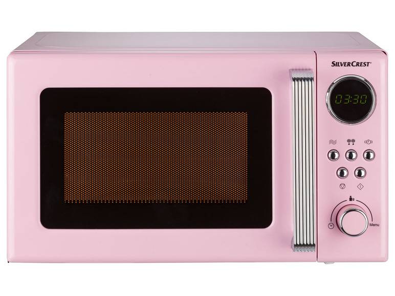 SILVERCREST® KITCHEN TOOLS Mikrowelle »SMWC 700 C1«, 17l, 700 W rosa Nur für heute