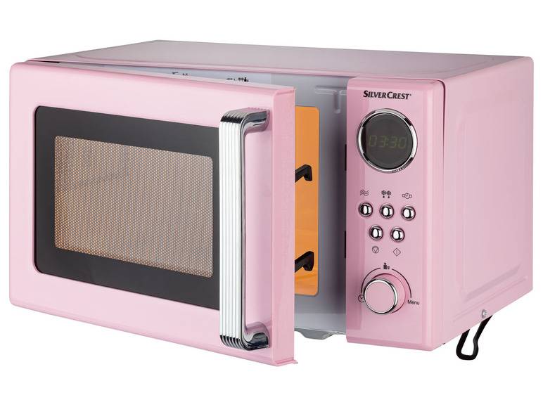 SILVERCREST® KITCHEN TOOLS Mikrowelle »SMWC 700 C1«, 17l, 700 W rosa Nur für heute