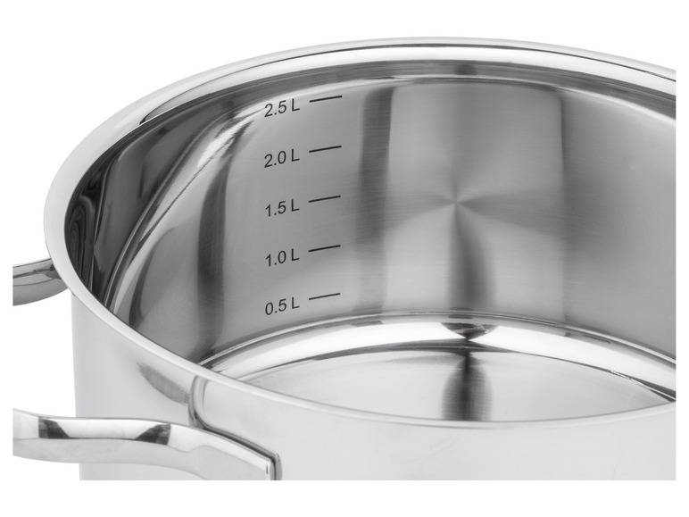 ERNESTO® Edelstahl-Topf, mit Deckel, Ø 20 cm Bis zu 55% Rabatt