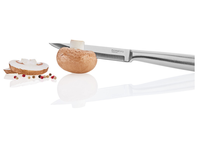 ERNESTO® Messer mit Bambus-Griff, Edelstahl-Griff Clearance-Verkauf