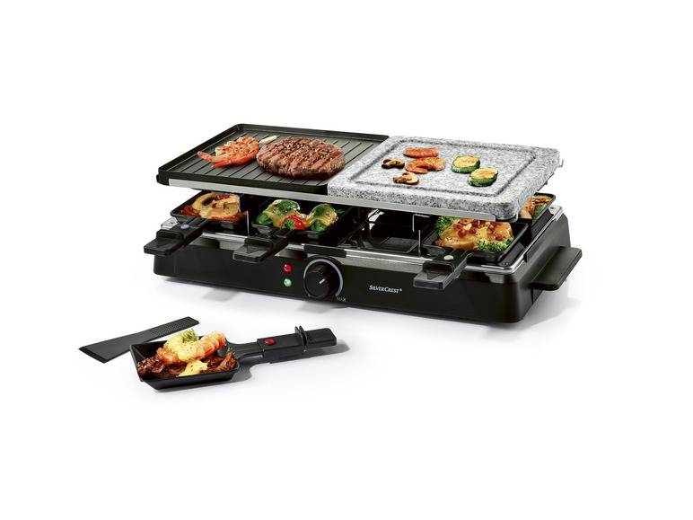 SILVERCREST® KITCHEN TOOLS Raclette-Grill »SRGS 1400 E1«, mit heißem Stein, 1400 W Im Verkauf