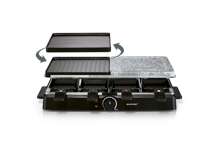 SILVERCREST® KITCHEN TOOLS Raclette-Grill »SRGS 1400 E1«, mit heißem Stein, 1400 W Im Verkauf