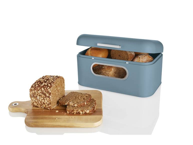 ERNESTO® Brotkasten, mit Sichtfenster, aus Metall Outlet