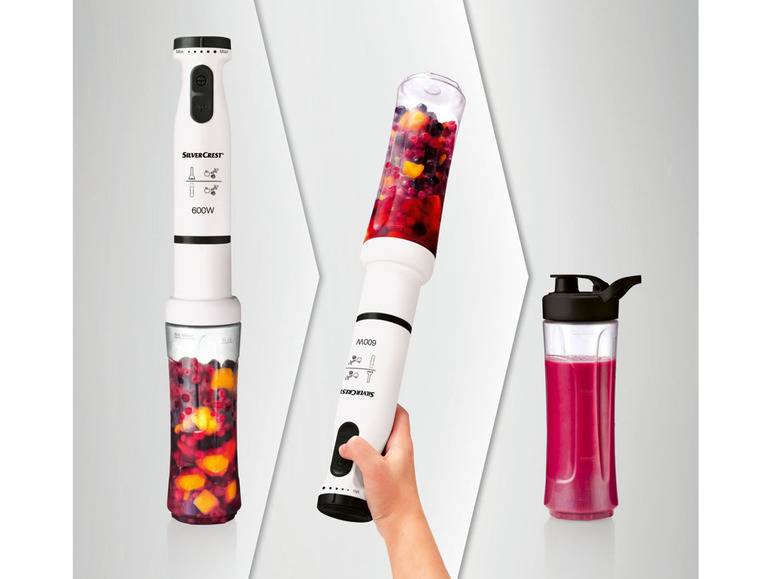 SILVERCREST® KITCHEN TOOLS Stabmixer »SSMS 600 A1«, mit Smoothiemakeraufsatz Schlussverkauf