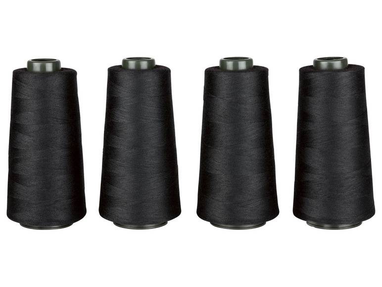 crelando® Overlock Nähgarnspule 2.500m 4er Blitzverkäufe