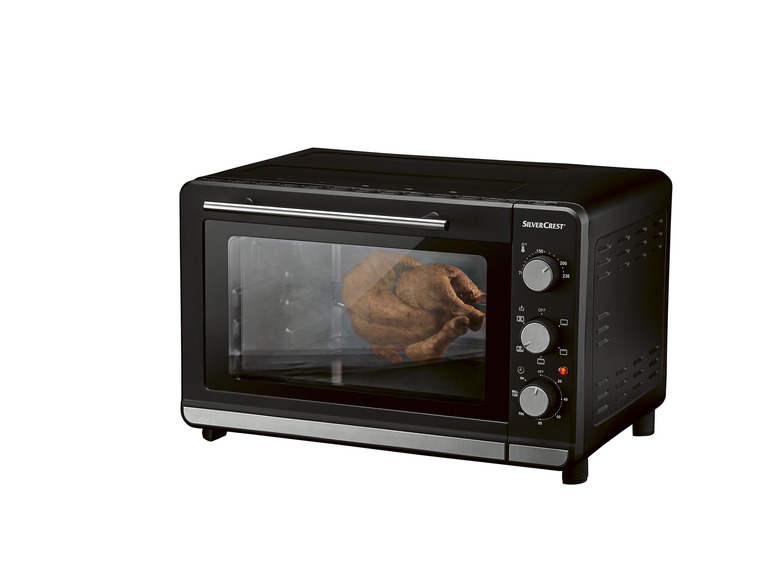SILVERCREST® KITCHEN TOOLS Grill- und Backautomat »SGBR 1500 D4«, mit rotierendem Grillspieß Versandkostenfrei